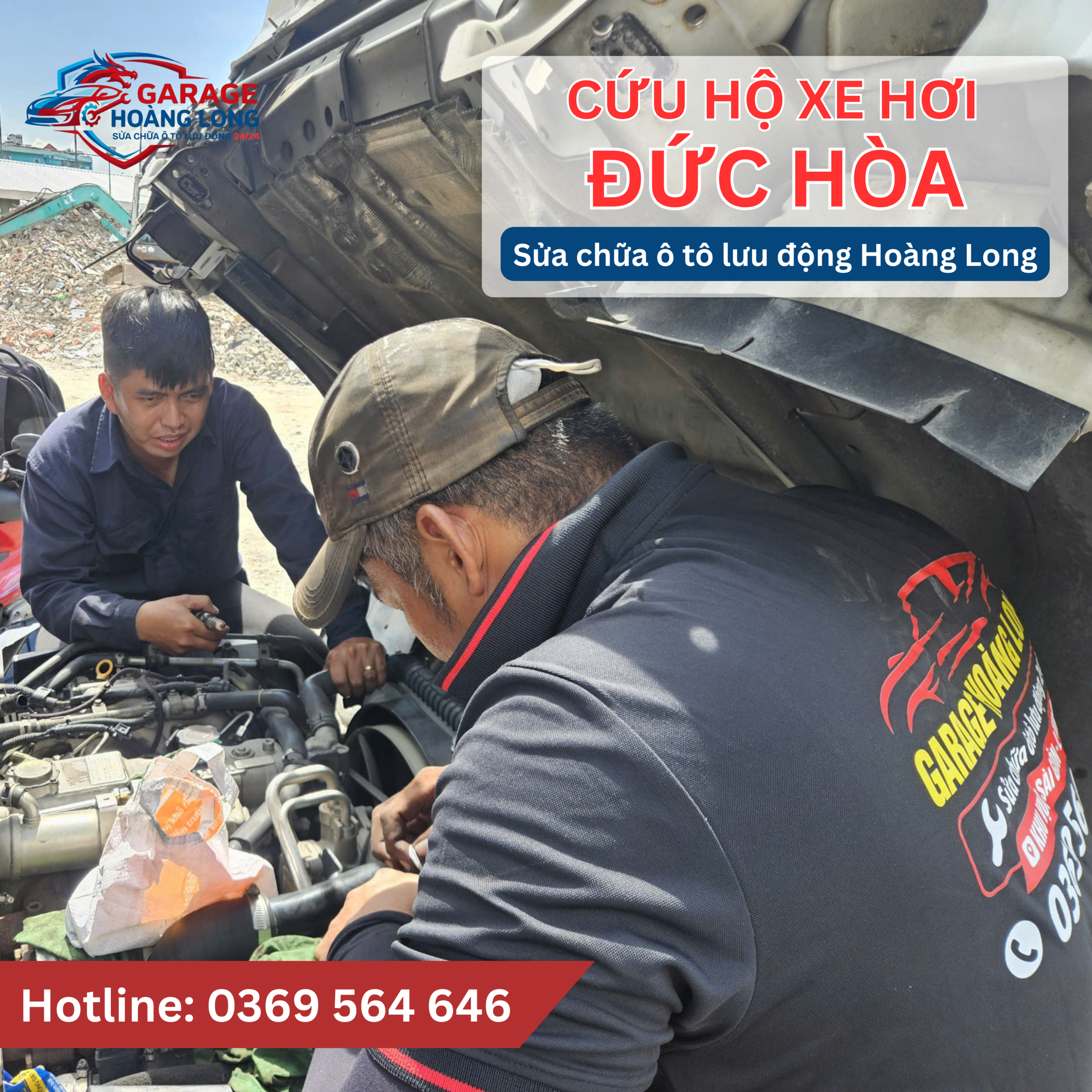 Cứu Hộ Xe Hơi Đức Hòa 24/7 | Có Mặt Ngay Sau 15 Phút