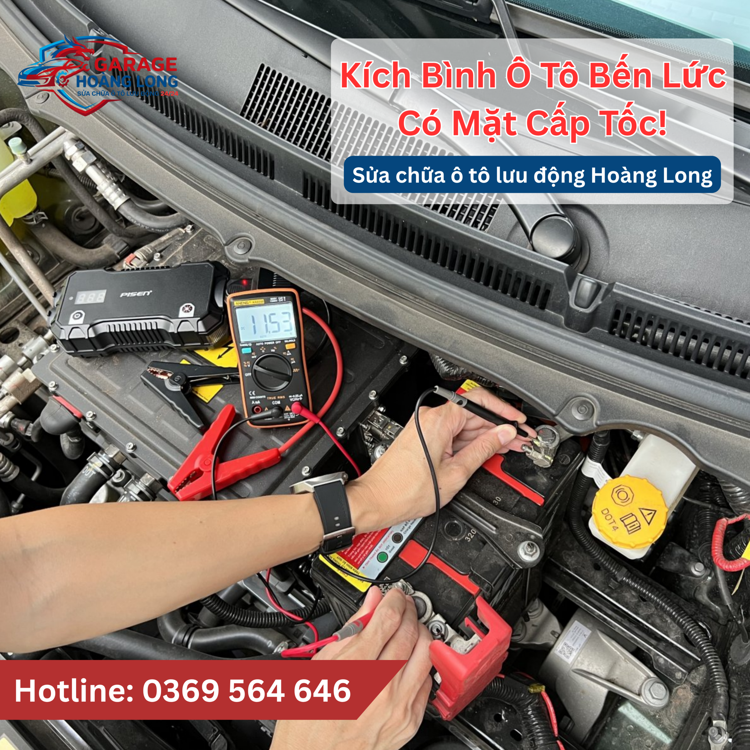 Kích Bình Ô Tô Bến Lức 24/7 | Có Mặt Cấp Tốc Sau 15 Phút