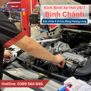 Kích Bình Xe Hơi Bình Chánh 24/7 - Có Mặt Sau 15 Phút