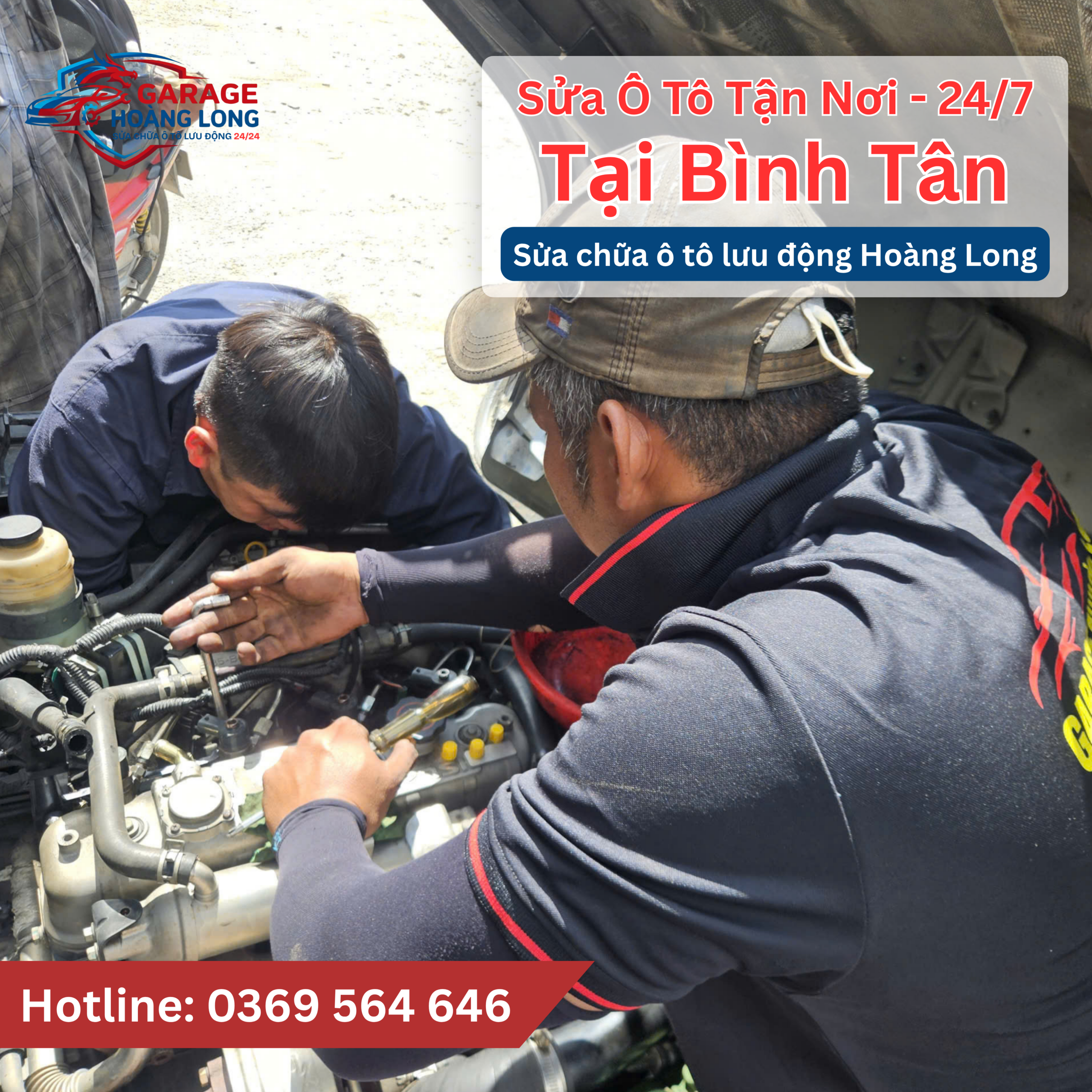 Sửa Ô Tô Tận Nơi Bình Tân 24/7 | Cứu hộ Cấp Tốc